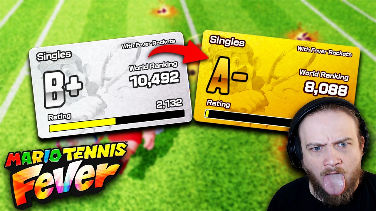 Ranking Up in Mario Tennis Fever RANKED