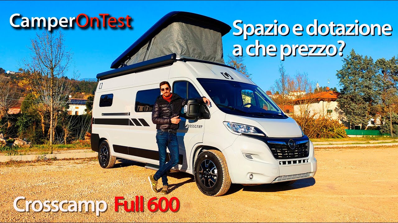 Crosscamp Full 600 Unlimited Edition: la grande novità su Opel Movano dal look moderno