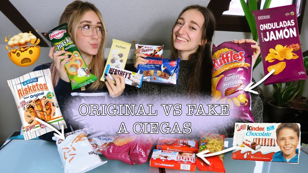ORIGINAL VS FAKE 🍫🍟✨ | ItsJudith & Irene Rain