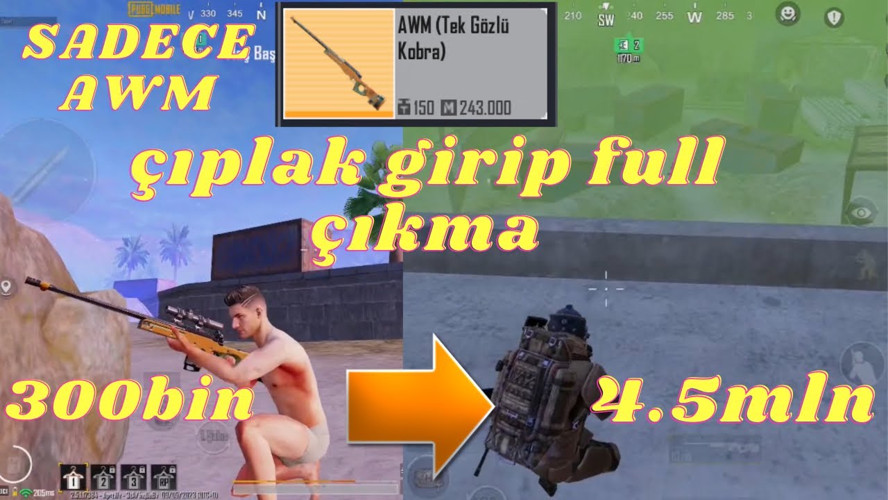 SADECE AWM / ÇIPLAK/  300 BİN OLDU 4.5mln - METRO ROYALE BULUŞMA