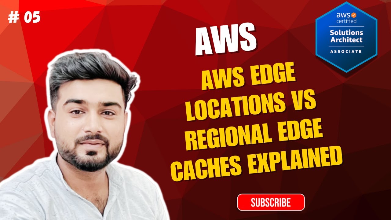 #5 AWS SAA-C03 | What Are AWS Edge Locations? Regional Edge Caches? Full Explanation in Hindi