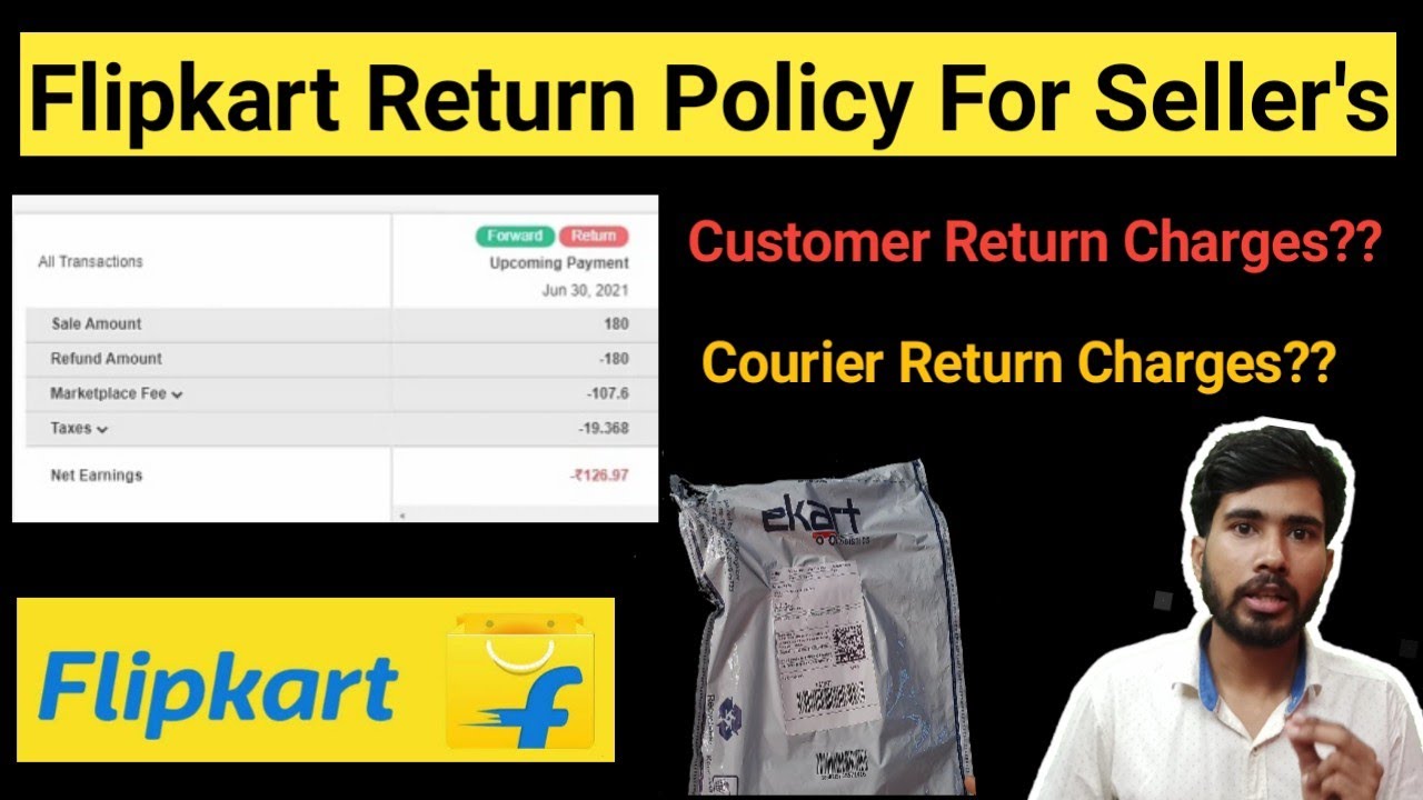 Flipkart Return Policy | Flipkart Courier Return Charges | Flipkart Customer Return Charges