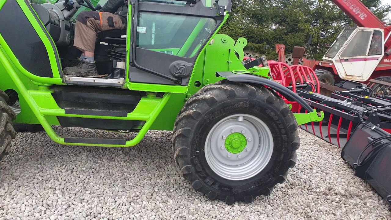 Ładowarka teleskopowa Merlo 30.9 Multifarmer. Sawik Paproć Duża.