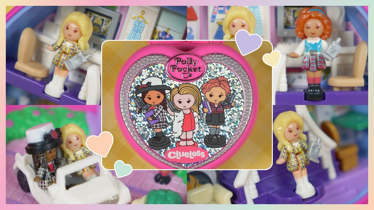 ✨SHOWCASE✨ Polly Pocket Collector: Clueless Compact Playset