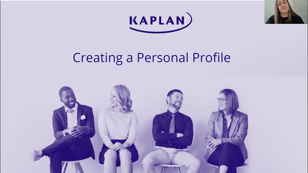 Creating a personal profile for your CV