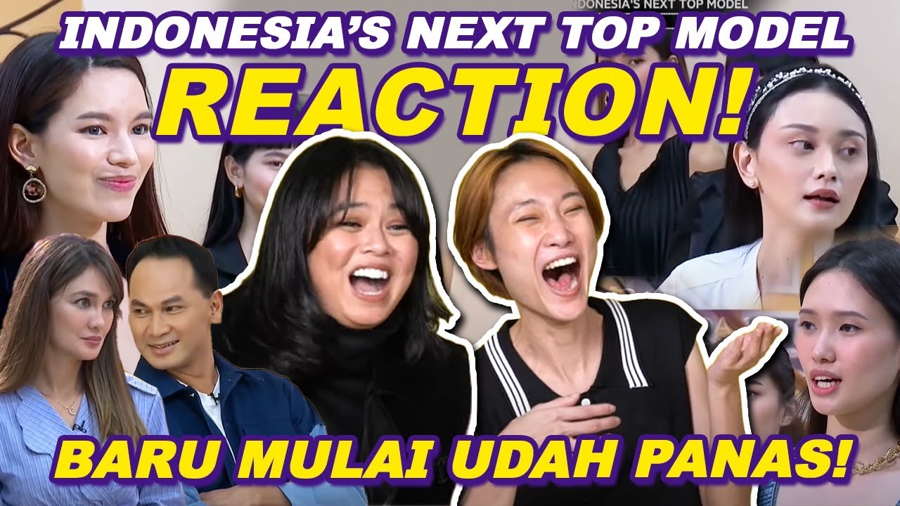 JOLIE INTM DITANDAIN PESERTA LAIN?! - AYU GANI & RANY ASNTM REACTS TO INDONESIA'S NEXT TOP MODEL!
