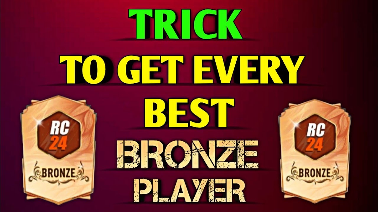 𝗧𝗥𝗜𝗖𝗞 𝘁𝗼 𝗴𝗲𝘁 𝗘𝘃𝗲𝗿𝘆 𝗕𝗲𝘀𝘁 𝗕𝗿𝗼𝗻𝘇𝗲 𝗣𝗹𝗮𝘆𝗲𝗿 | 𝗥𝗰𝟮𝟰 | 𝗥𝗲𝗮𝗹𝗰𝗿𝗶𝗰𝗸𝗲𝘁𝟮𝟰 |