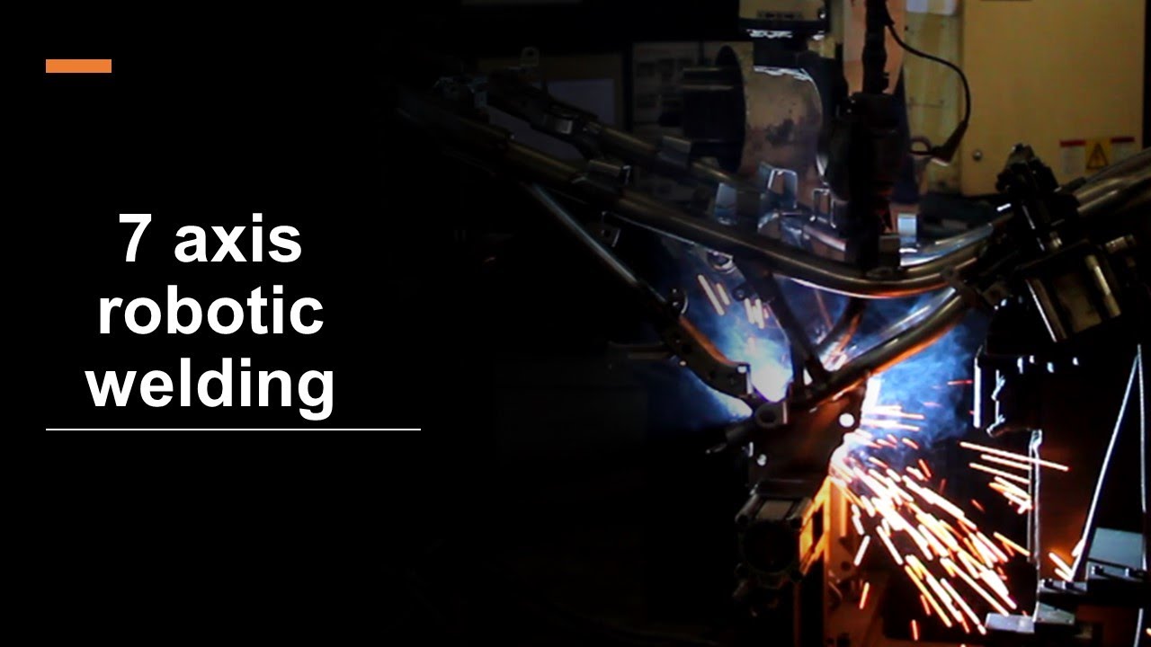 7 Axis Robotic Welding Rear Frame Complete Welding