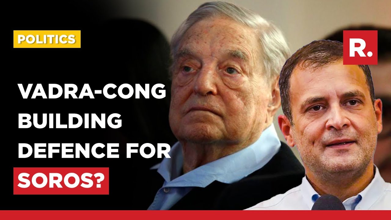 Vadra-Congress Tries To Downplay George Soros; Calls It 'Stray Statement'