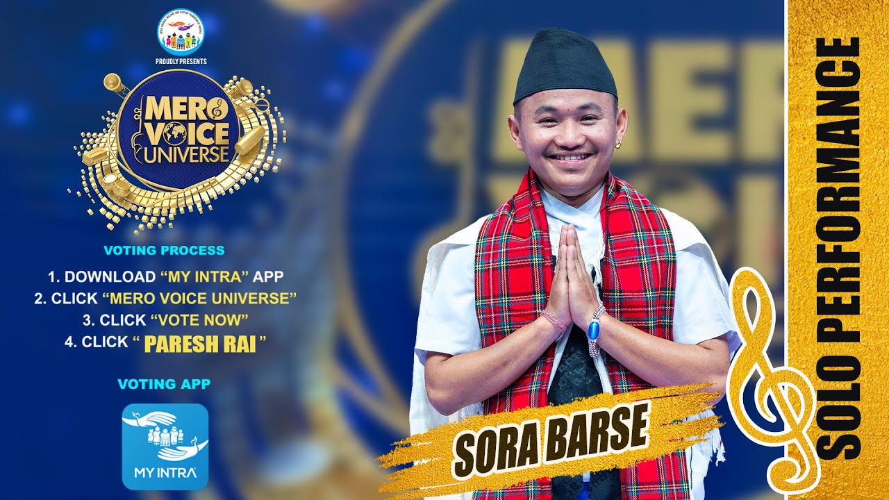 SORA BARSE UMERAIMA || PARESH RAI || LOK SPECIAL||TOP 12  || MERO VOICE UNIVERSE||