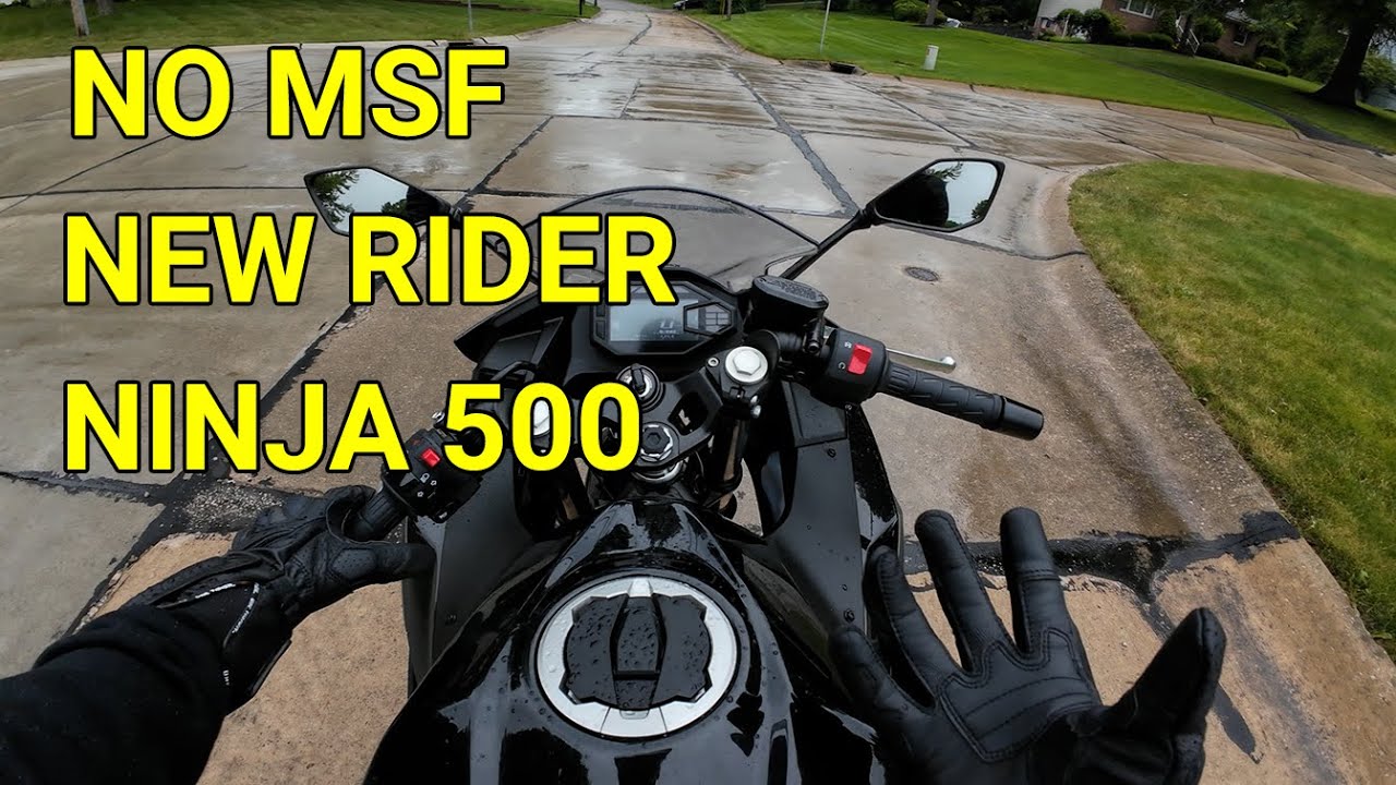 ВПЕРВЫЕ В МИРЕ | БЕЗ КУРСА MSF | НОВЫЙ РАЙДЕР | NINJA 500
