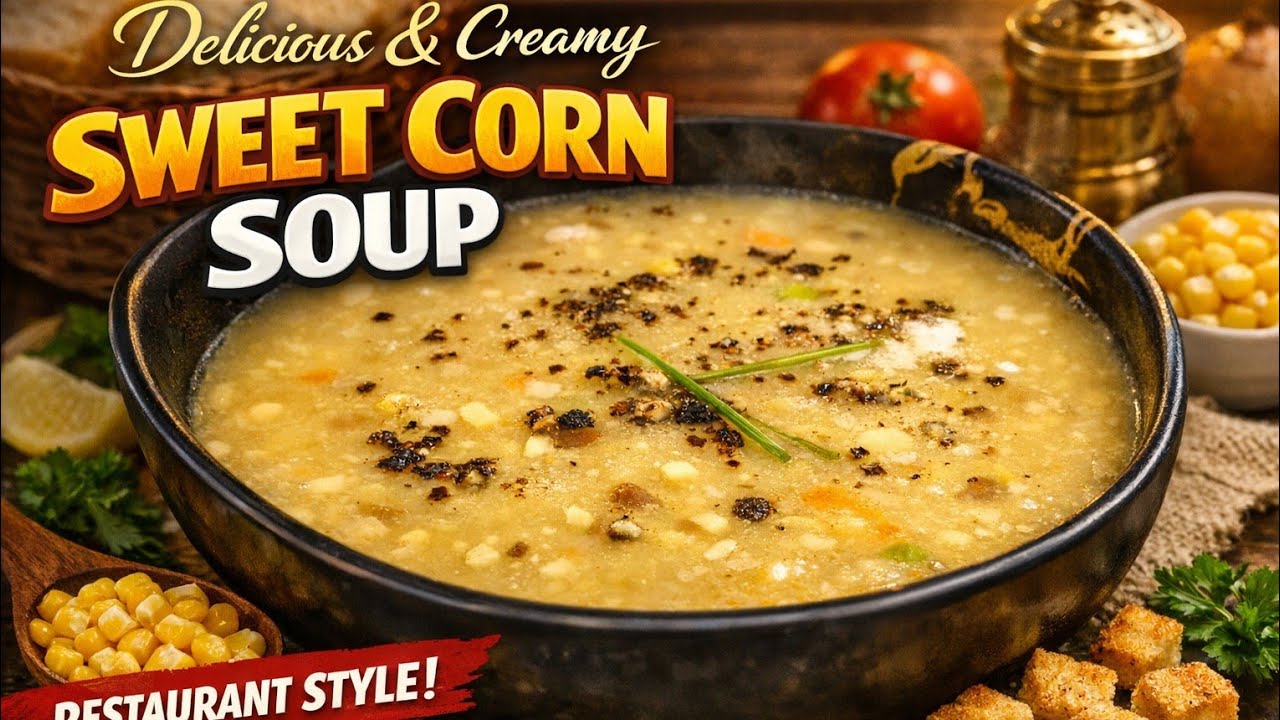 Sweet corn soup 😊👌👌#healthyrecipe 