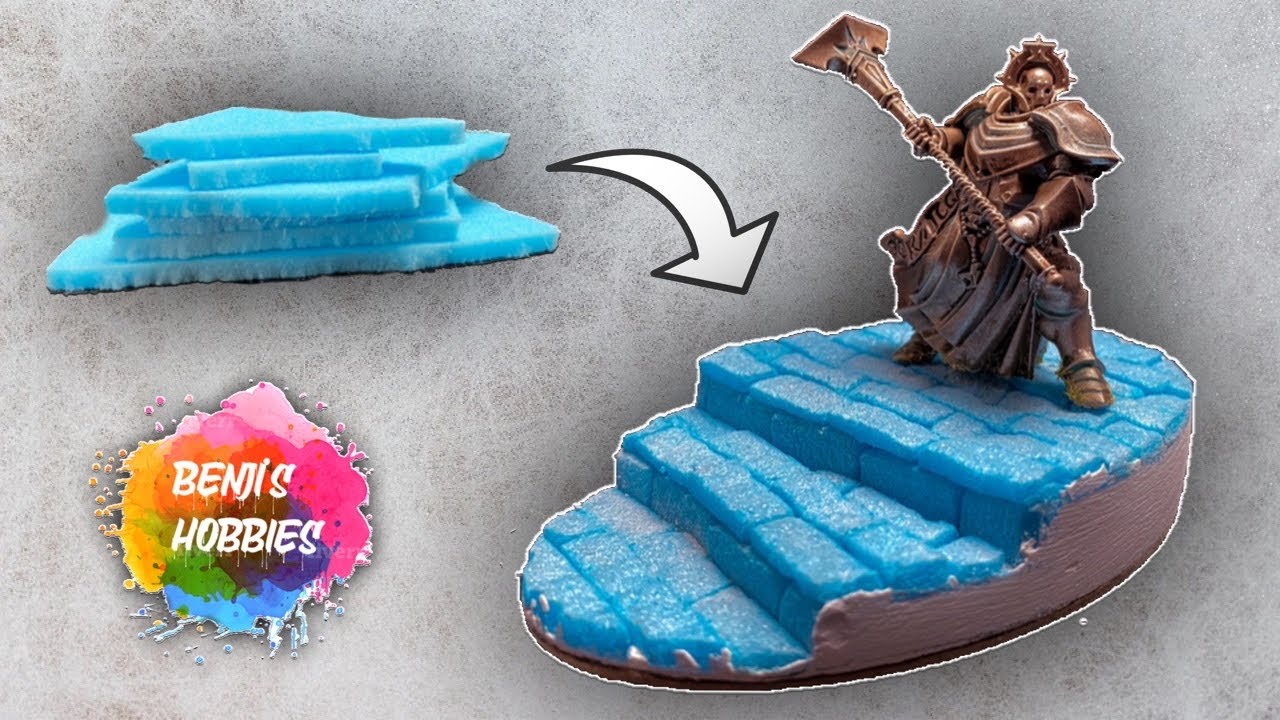 Designing My Own Miniature Bases for Warhammer Age of Sigmar and D&D!