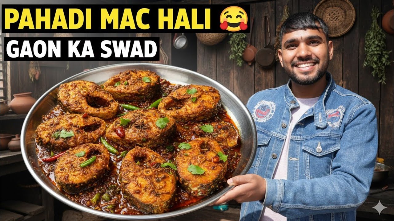 Pahadi Style Machhali Ka Chicken 😋 | Gaon Ka Swad | Desi Fish Recipe