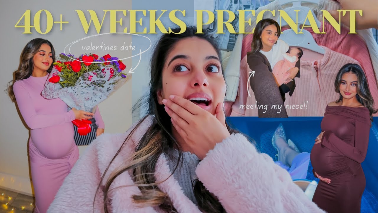 LAST FEW WEEKS OF PREGNANCY! 40 Weeks Pregnant, Valentine's Day, Birth Plan | First Time Mum Diaries