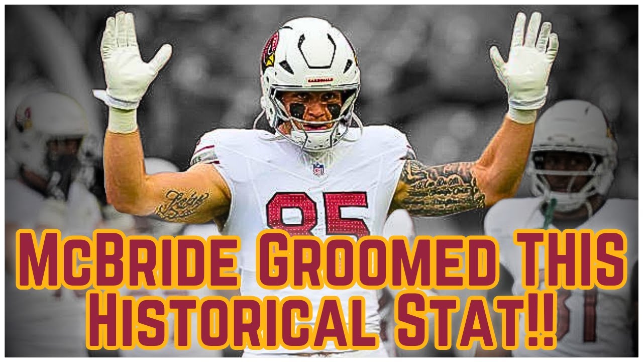 Trey McBride TOPS ALL Tight Ends As He Caught NFL History On Sunday!! #TreyMcBride #ArizonaCardinals