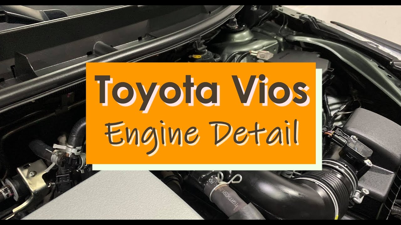 Toyota Vios - Complete Detailing (Part 1 of 3 / Engine Detail)