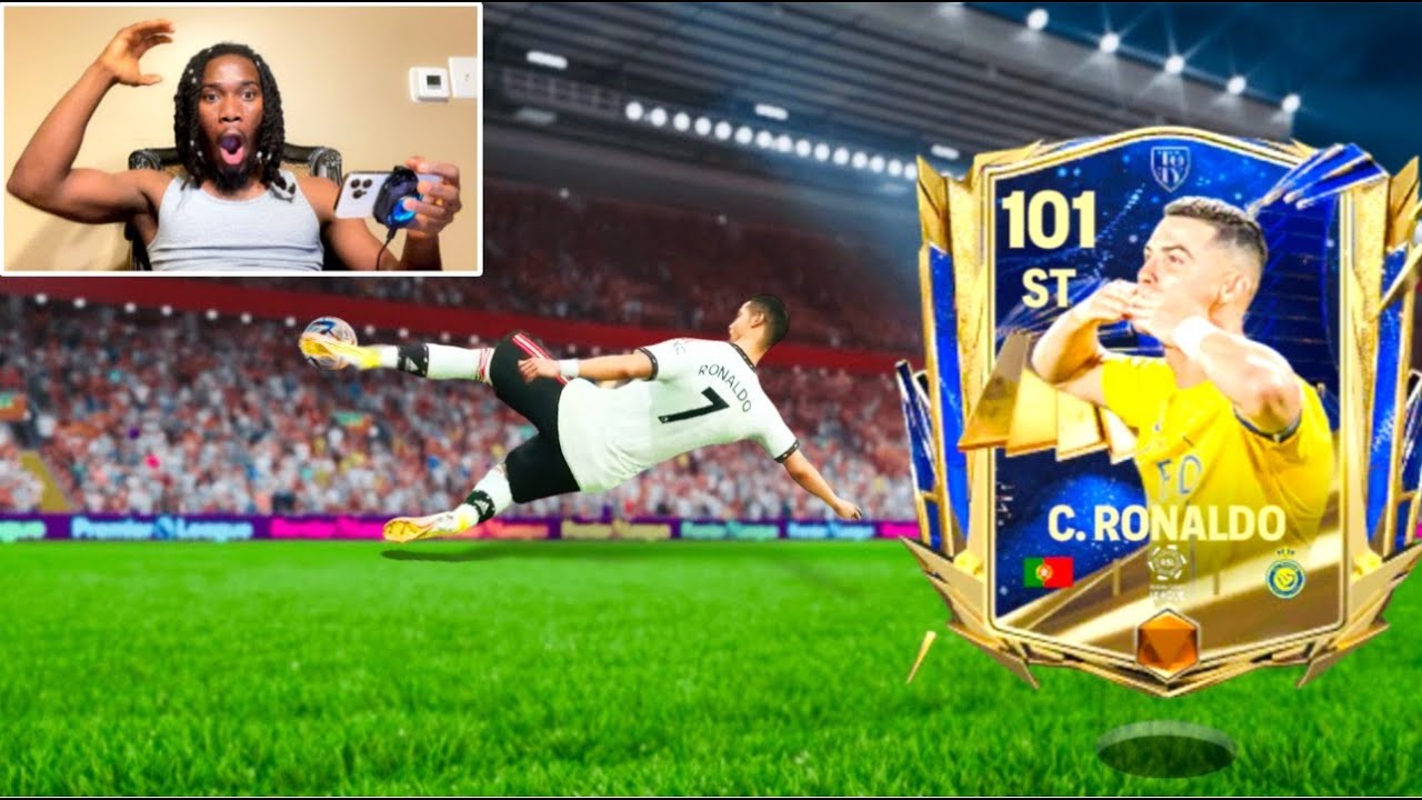 UTOTY C.Ronaldo with ALL 100 STATS is AMAZING - FC MOBILE