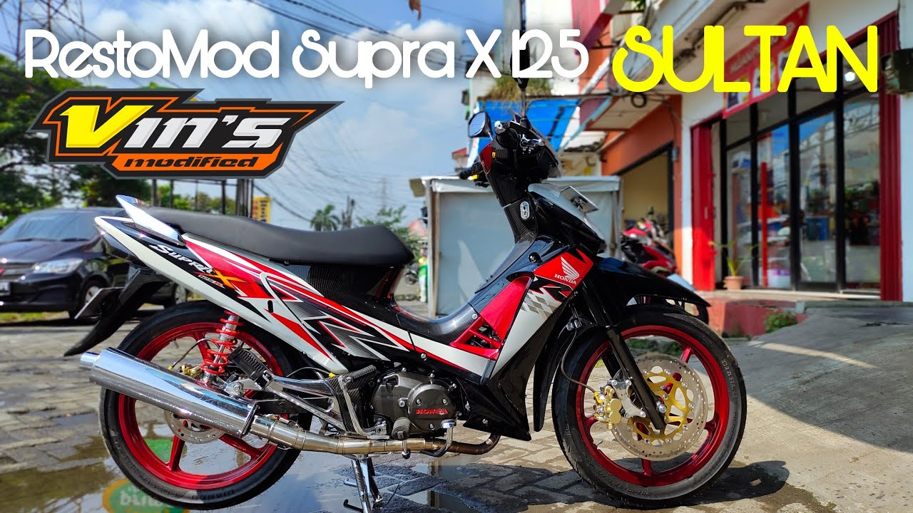 Restorasi Supra X 125 SULTAN❗FINISH | Vins Modified | Supra X Om Kristian