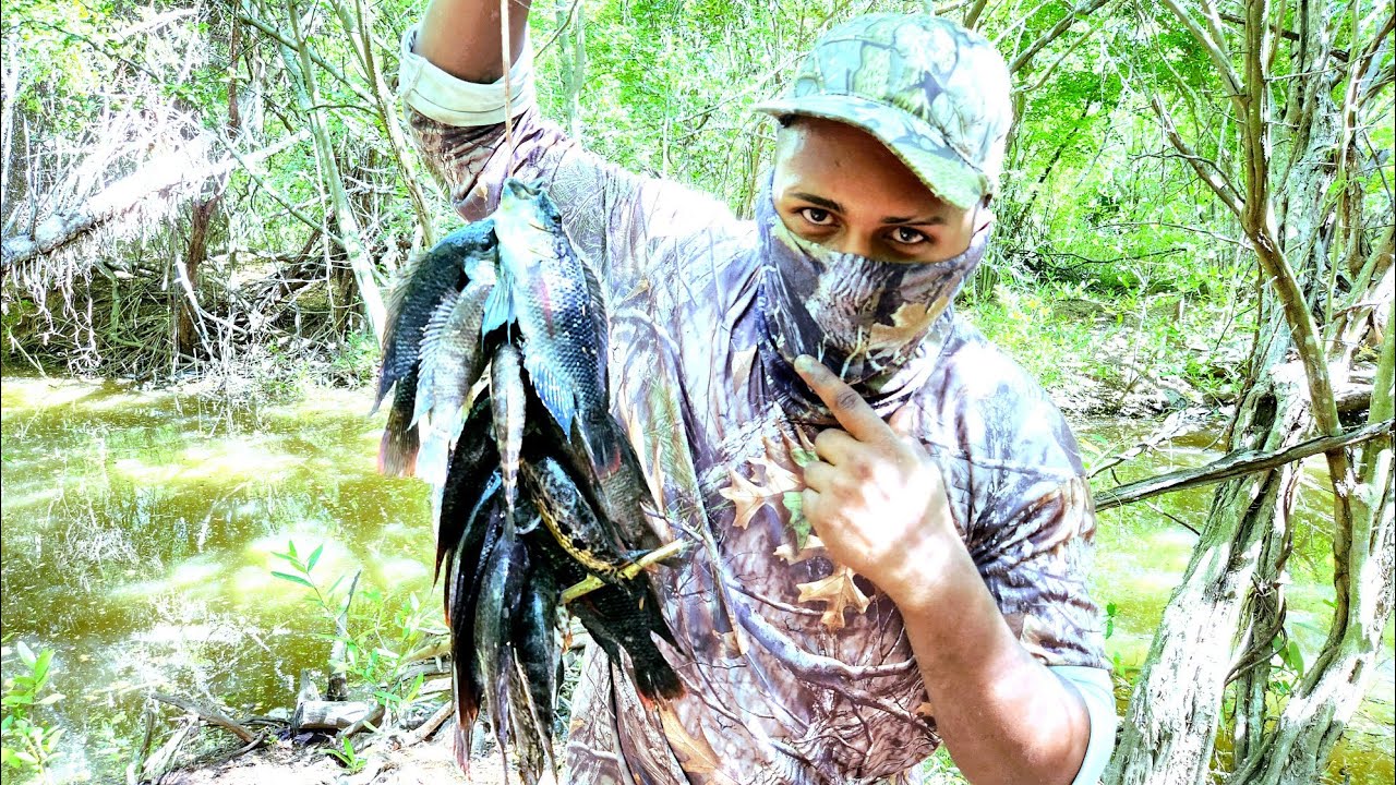 Extreme Fishing deep wilderness Catch Clean and Cook 