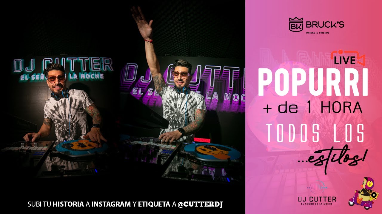 POPURRI + de 1 HORA de MÚSICA - Live Set In BRUCK'S