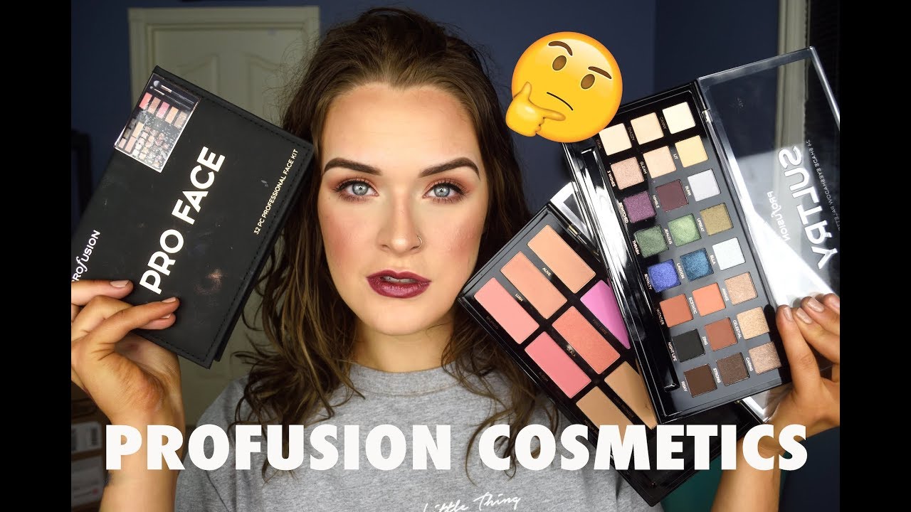 PROFUSION COSMETICS | Makeup Tutorial + Review