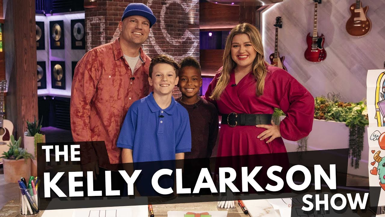A Trip To LA - Drawing On The Kelly Clarkson Show