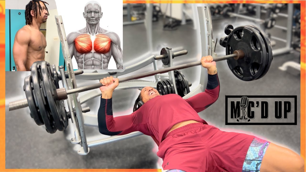 GYM RAT CHEST WORKOUT! Mic’d Up