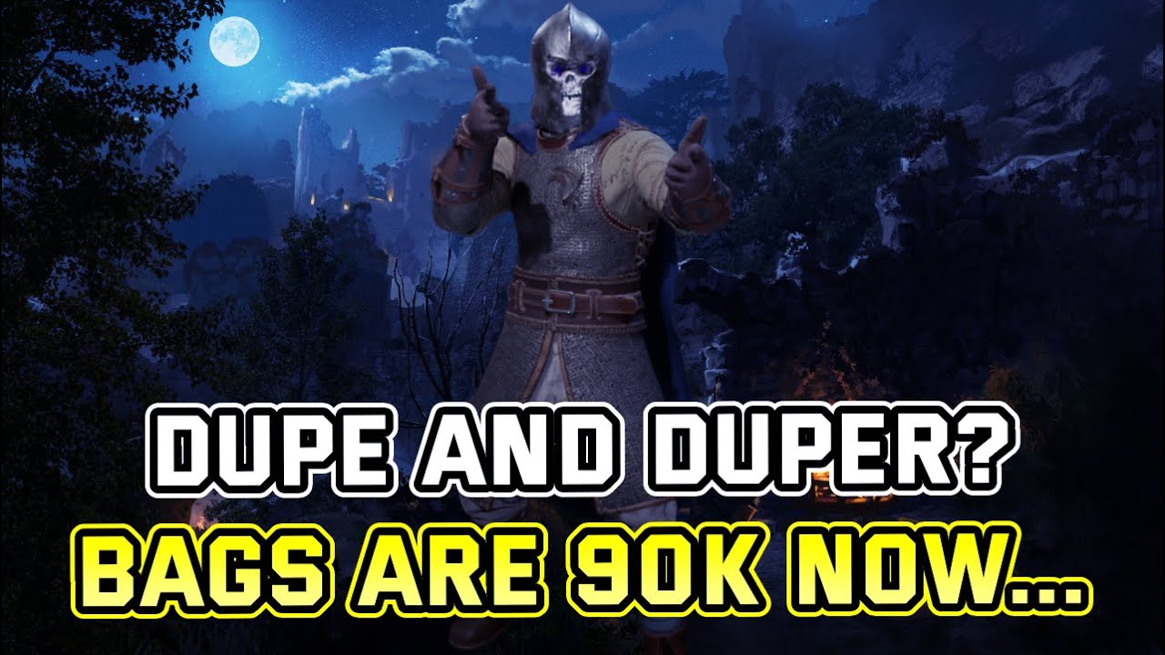 Uhoh A Gold Dupe Has Been Found... 90K Spectral Bags lmao | Dark and Darker Season 8