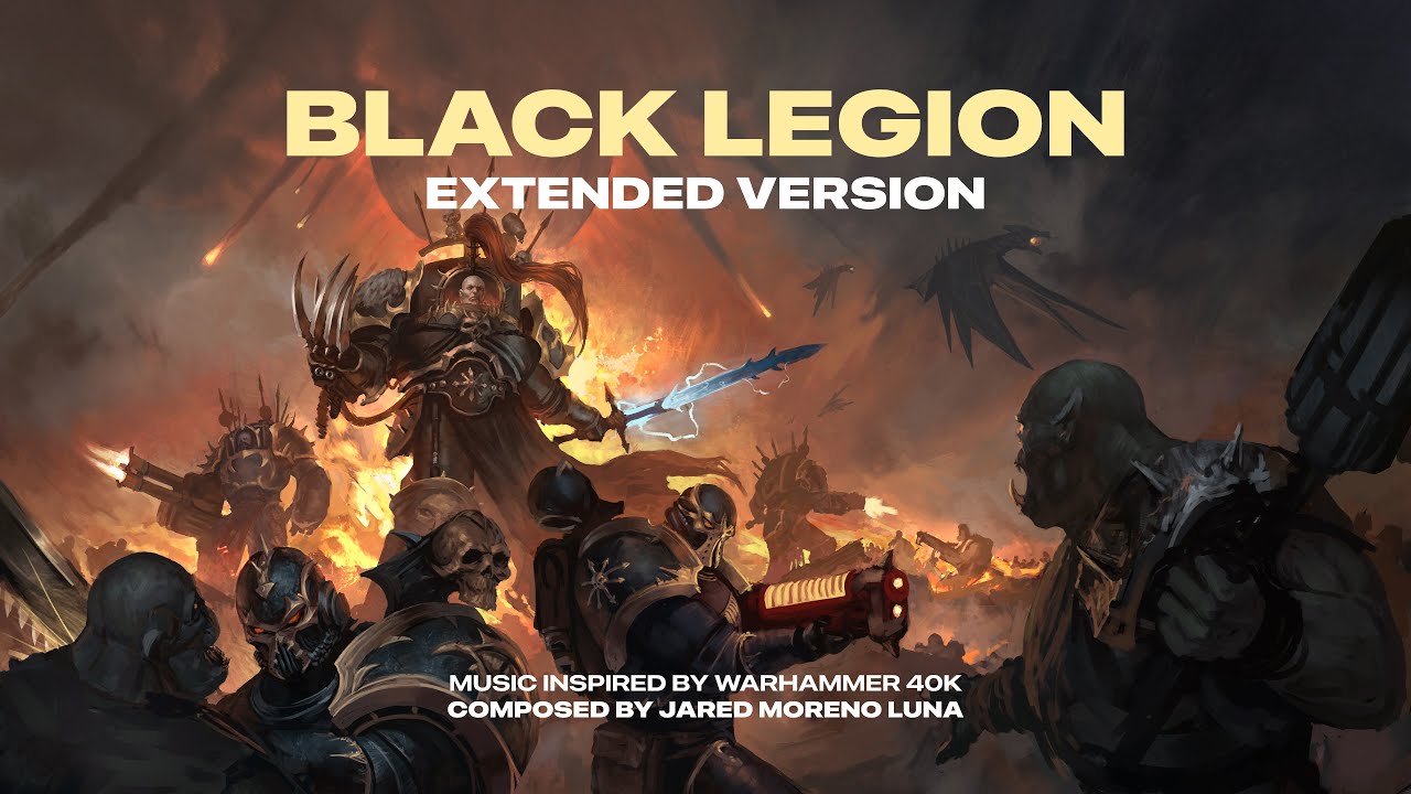 Black Legion | 1 Hour of Warhammer 40,000 Ambience | Traitor Legions