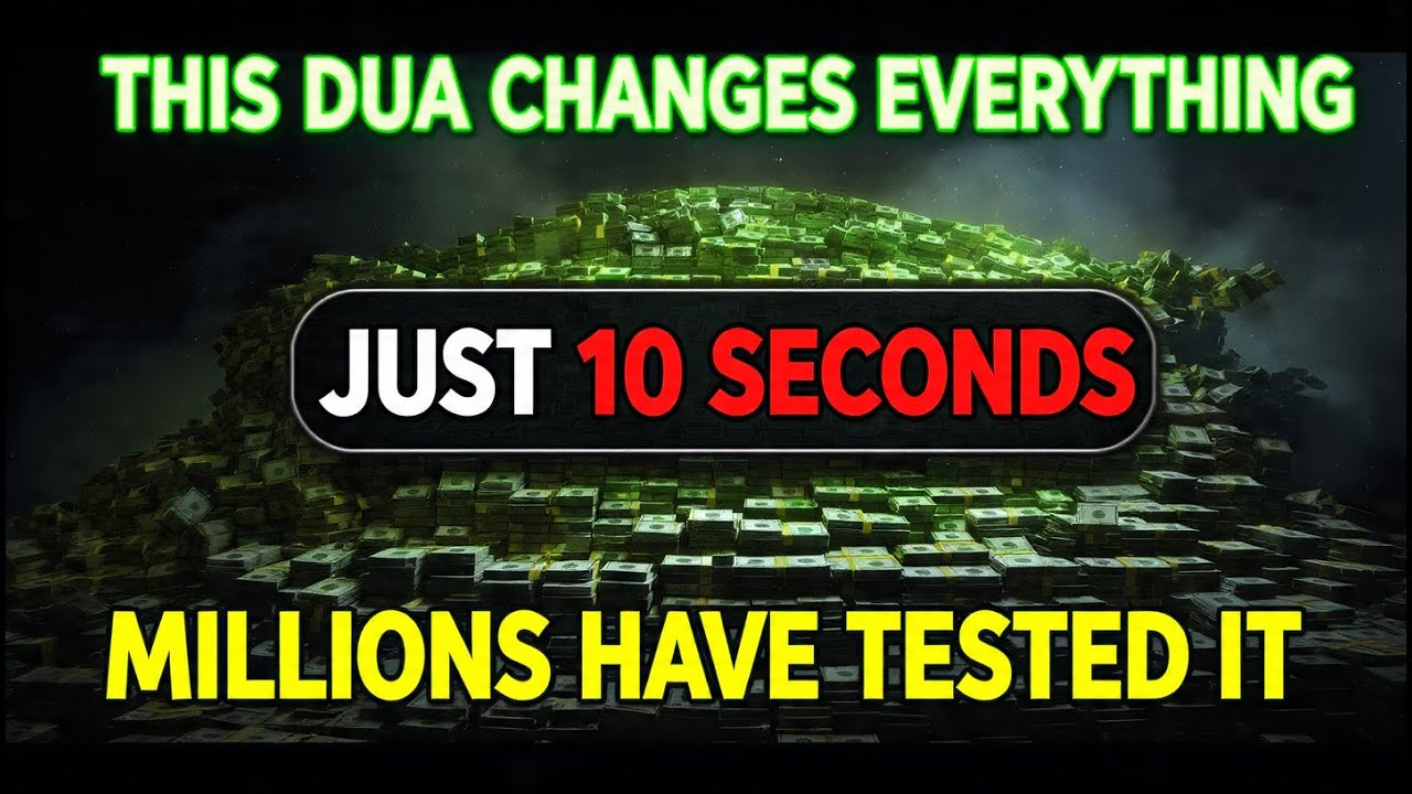 Just 10 Seconds of This Powerful Dua for Rizq Is Changing Lives Worldwide