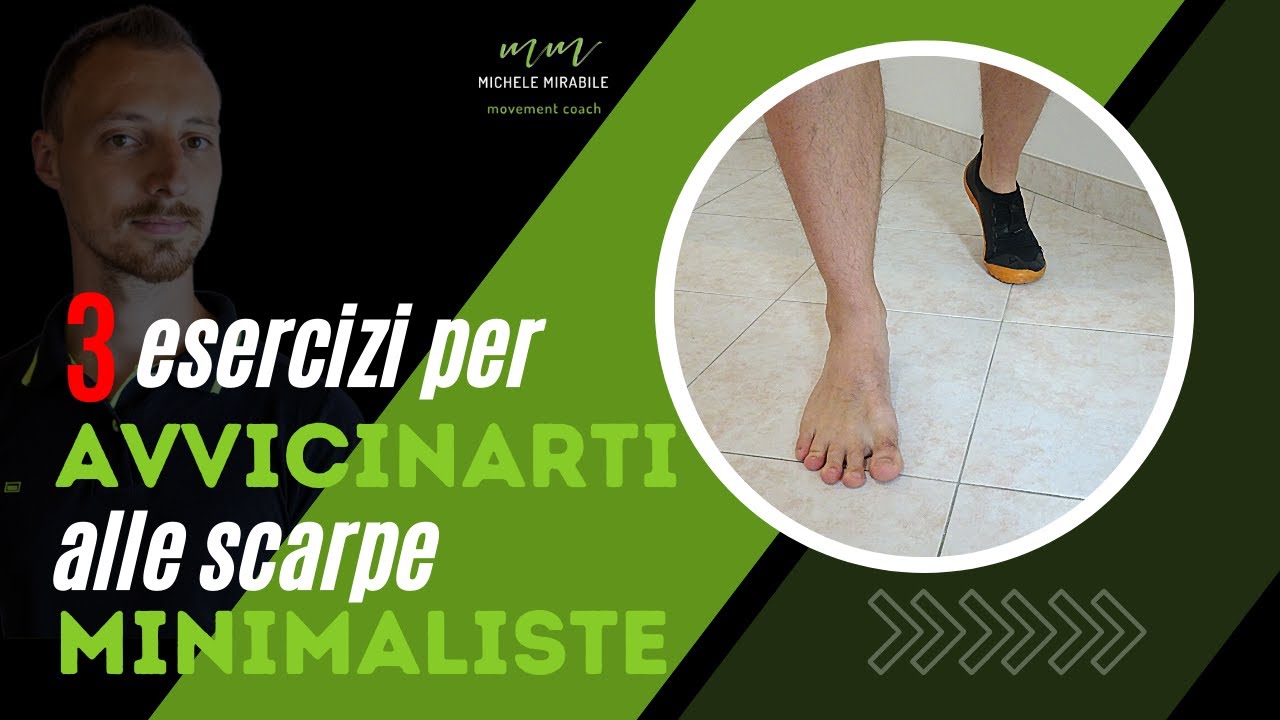 3 esercizi per avvicinarsi alle scarpe minimaliste!