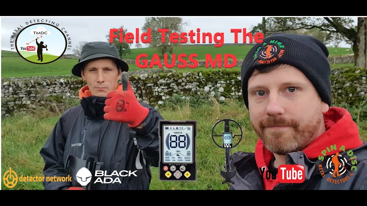 The Gauss MD Metal detector out in the Field. #metaldetectingUK #GaussMD #Mars #Fieldtest