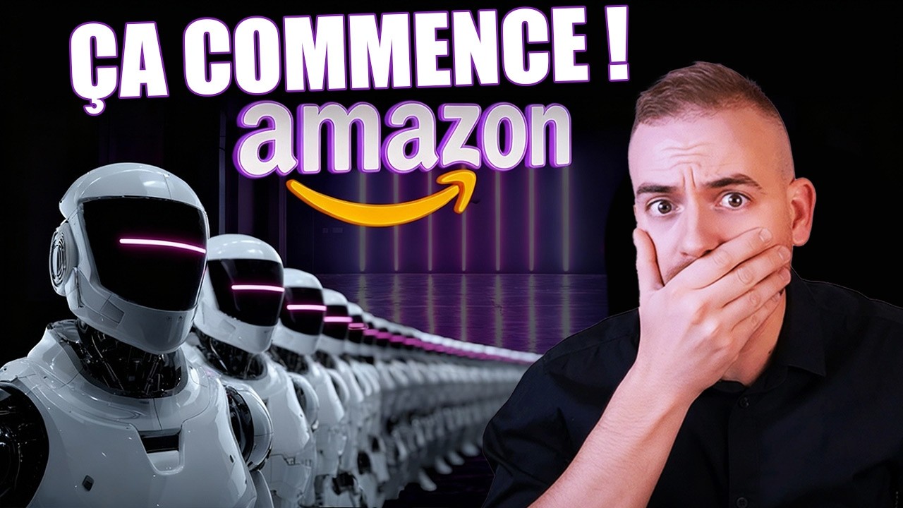 🚨 NEWS IA 🚨 Amazon va licencier 600k travailleurs &agrave; cause de l'IA 😱⚠️