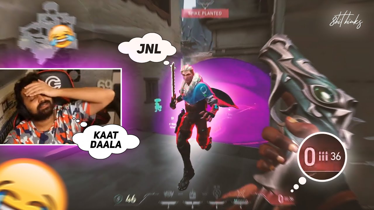 Even 300 FPS Didn't Save Me From Getting Knifed 🔪 | Funny Valorant Highlights | 8Bit Binks69