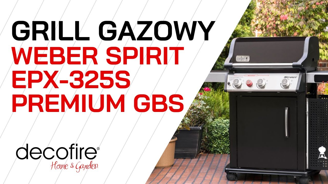 🔥 Grill gazowy Weber Spirit EPX-325S Premium GBS | DECOFIRE