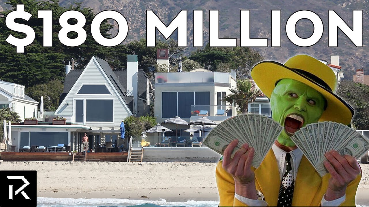 How Jim Carrey Spends $180 Million