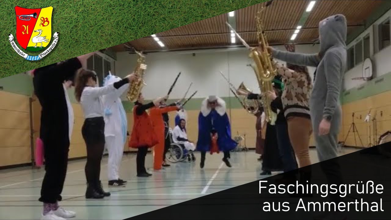Faschingsgrüße aus Ammerthal nach Happurg