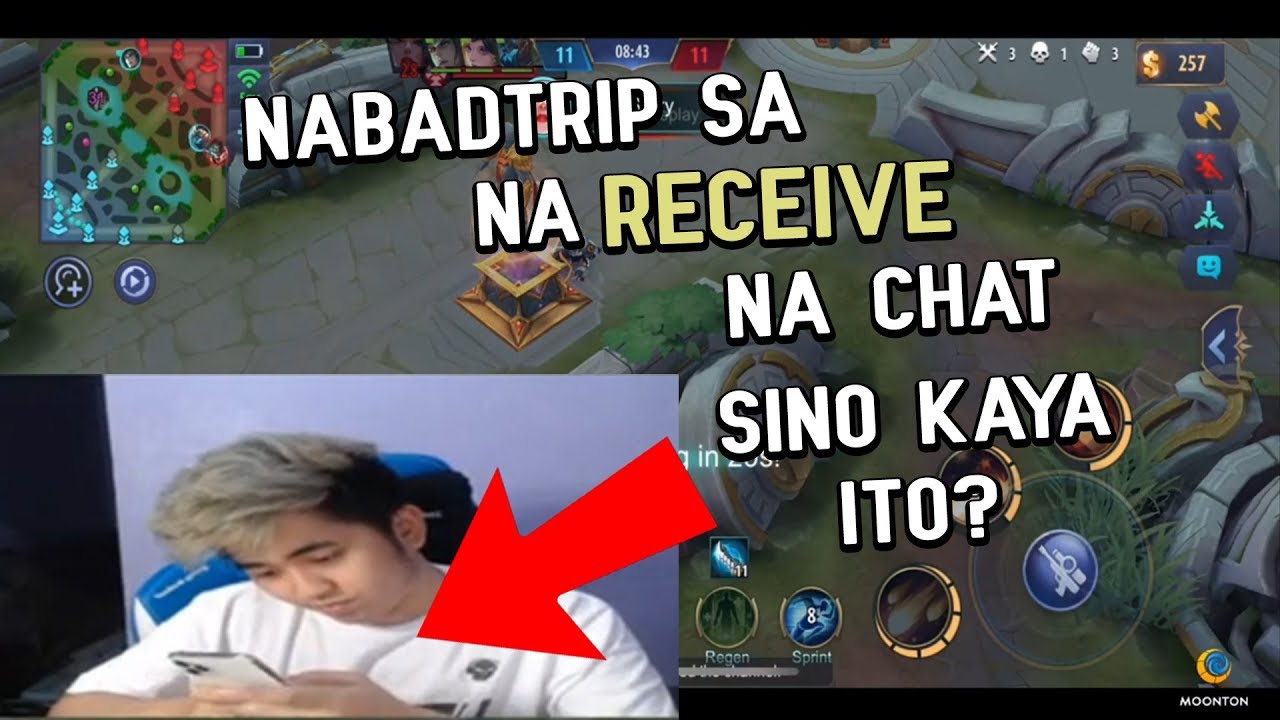 ZAPNU naBADTRIP sa na receive na CHAT sa kanya? SINO kaya ito?