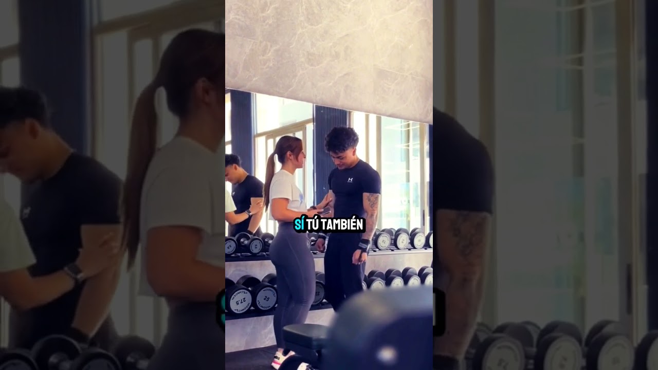 LIGANDO EN EL GYM 🗿