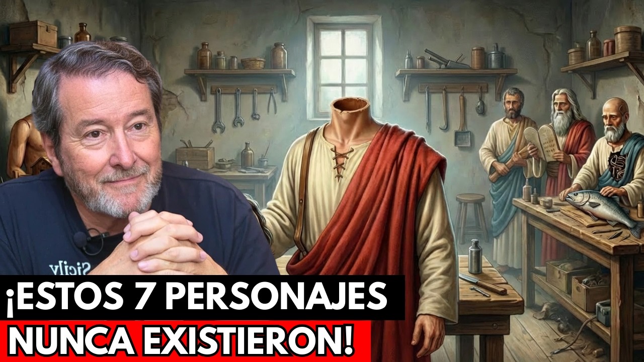 7 personajes bíblicos que nunca existieron: fuiste entrenado para no cuestionar  | J.J. BENITEZ