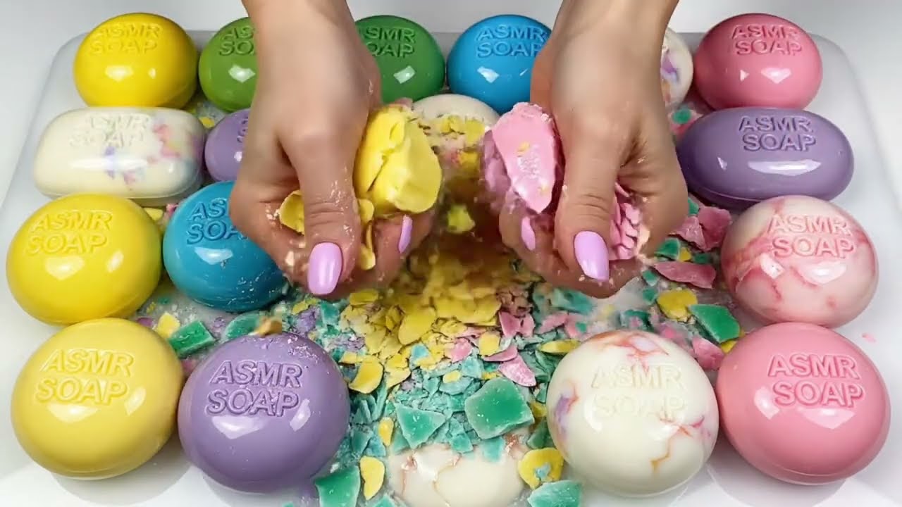 🌈 EXTREME ASMR Soap Grating | Ultra Crunchy | No Talking  #asmrsoap #soapgrating #satisfying 