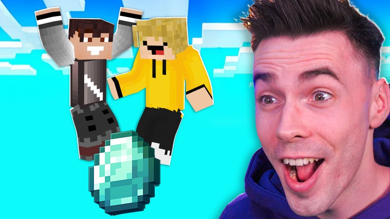 JEDEN DIAMENTOWY BLOK w Minecraft z MOIM PRZYJACIELEM!