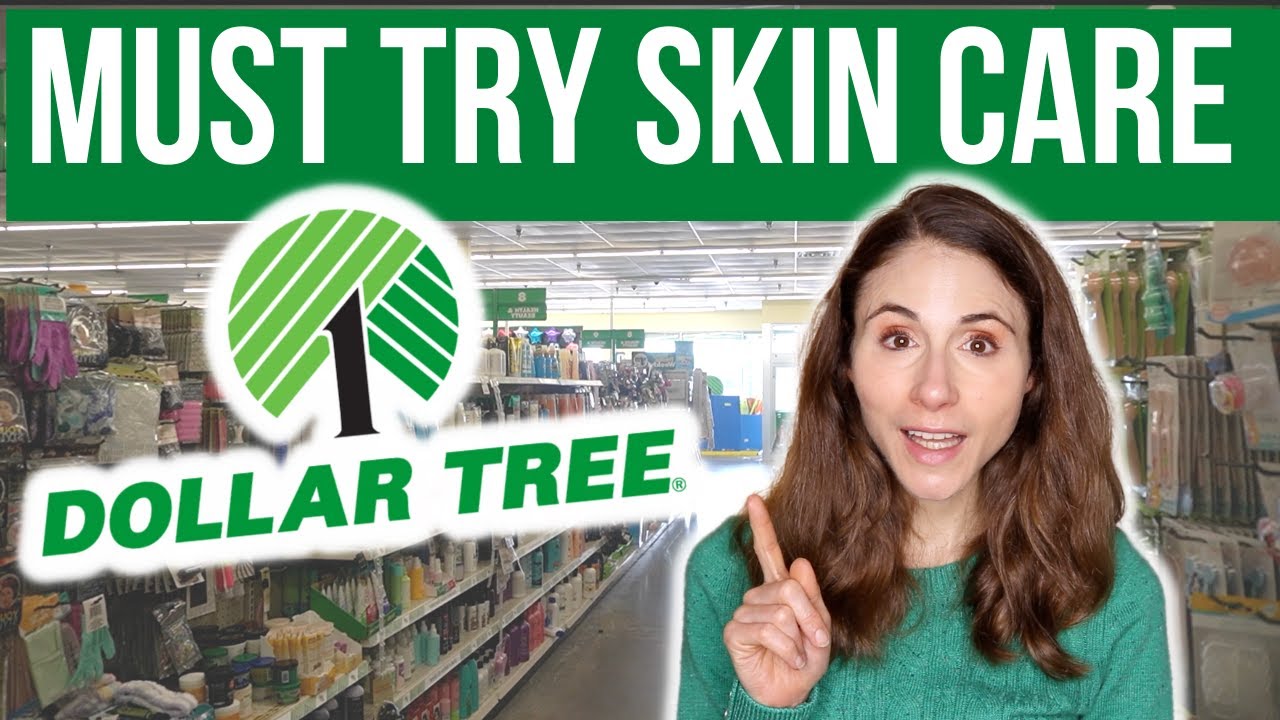 DOLLAR TREE SKIN CARE YOU NEED TO TRY 🛍 Dermatologist @DrDrayzday