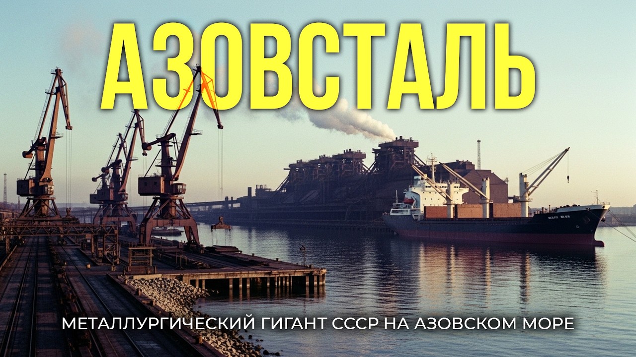 АЗОВСТАЛЬ - как в СССР создали ГИГАНТА мировой металлургии на берегу АЗОВСКОГО моря