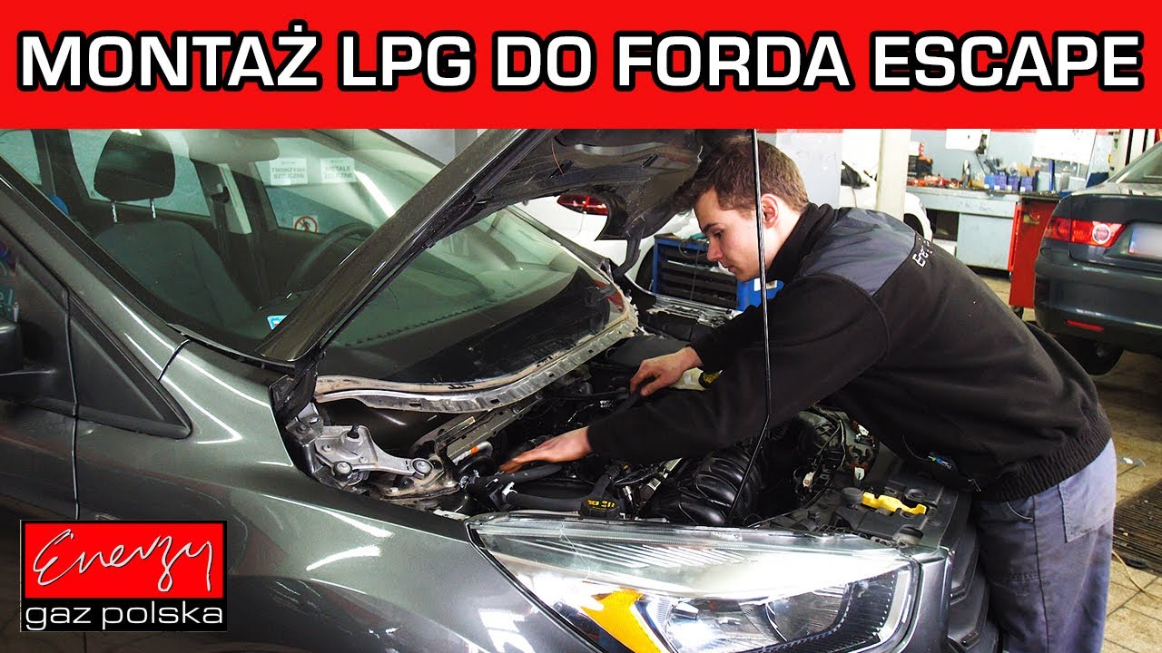 Montaż LPG Ford ESCAPE 2.5 170KM 2017R w Energy Gaz Polska na auto gaz KME NEVO!