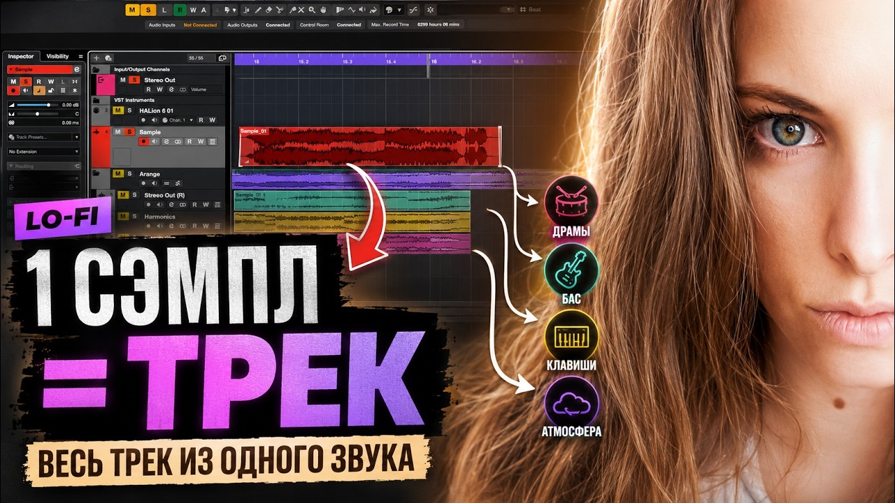 Трек из одного семпла - для трека lo-fi