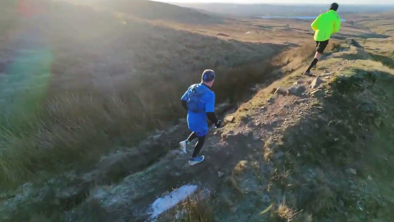 New Years Frozen Trails at Watergrove Reservoir with the DJI Neo 2