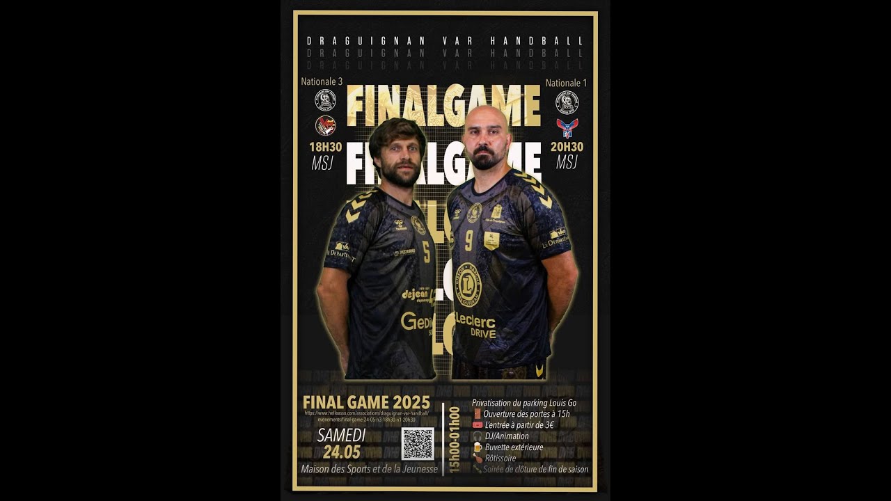 DRAGUIGNAN vs VAL d'OISE  N1 LIVE 24 Mai 2025