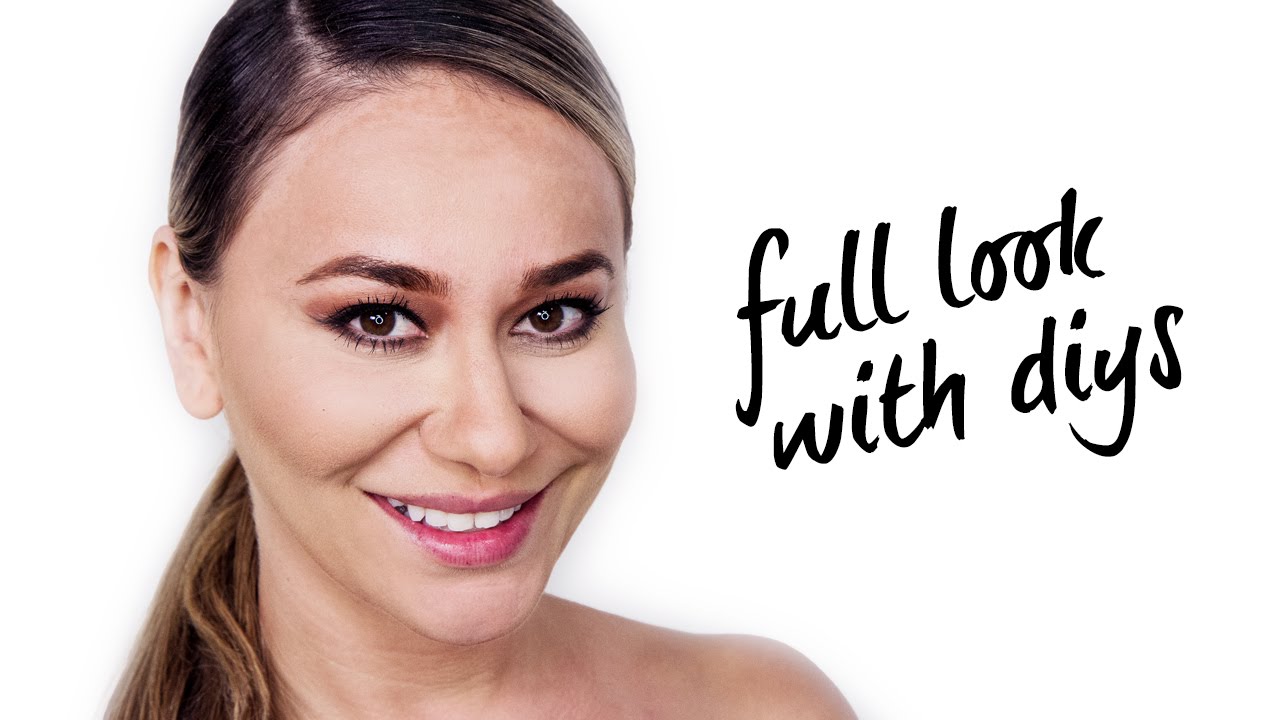 DIY: FULL FACE MAKEUP TUTORIAL USING PRODUCTS FOUND IN PANTRY